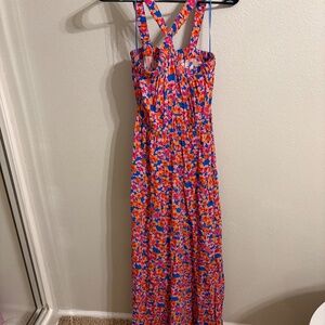Floral maxi dress